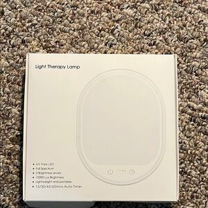NEVER USED—Light Therapy Lamp with Adjustable Brightness